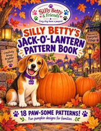 Silly Betty's Jack-O'-Lantern Pattern Book cover