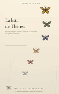 La lista de Theresa: Frases y una guía amable A través de las seis etapas de enfrentar la muerte cover