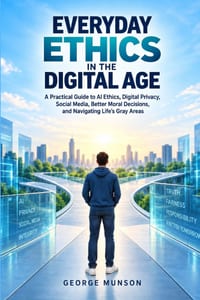 Everyday Ethics in the Digital Age: A Practical Guide to AI Ethics, Digital Privacy, Social Media, Better Moral Decisions, and Navigating Life's Gray cover