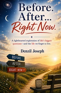 Before. After... Right Now.: A lighthearted exploration of life's biggest questions-and the life we forget to live. cover
