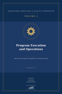 Program Execution and Operations Policy, Training, Auditing, Investigations, and Vendor Oversight cover