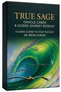 True Sage: Oracle Cards & Guided Journey Booklet cover